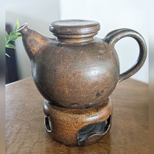 Handmade Vintage Japanese Tea/Coffee Pot Singed